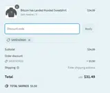 SAVENOW20 coupon verification screenshot