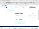 WOMENS coupon verification screenshot