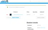WOMENS2025 coupon verification screenshot