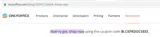 BLCKFRDOCSEE5 coupon verification screenshot