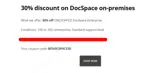 BFDOCSPACE30 coupon verification screenshot