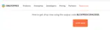 BLCKFRDOCSPACEEE5 coupon verification screenshot