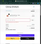 CHIC60 coupon verification screenshot