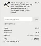SAVENOW coupon verification screenshot