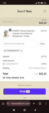 C6K0DDNAC37T coupon verification screenshot