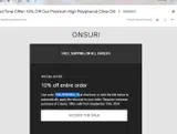 POLYPHENOL10 coupon verification screenshot