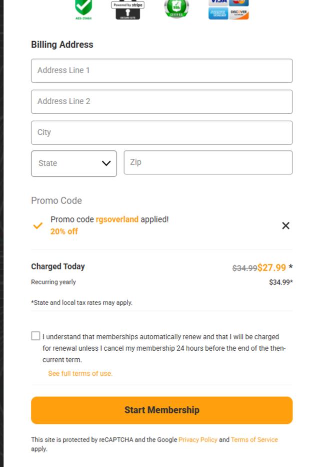 onX checkout page showing onX promo code box | Screenshot taken by SimplyCodes community member on Sep 10, 2025