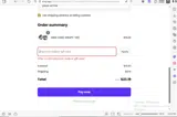 ONX Sports coupon verification screenshot
