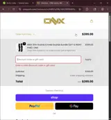 ONX Sports coupon verification screenshot