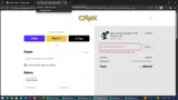 ONX Sports coupon verification screenshot