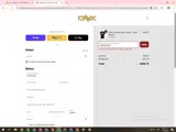 ONX Sports coupon verification screenshot