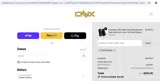 ONX Sports coupon verification screenshot