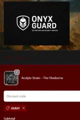 JIMMY coupon verification screenshot