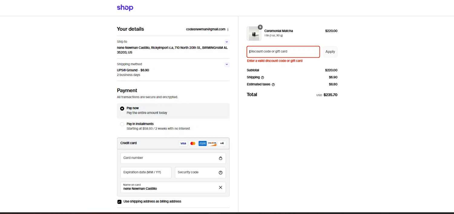 Oobli discount code screenshot showing code WELCOME applied at Oobli checkout page. Uploaded by SimplyCodes community member DiscountLion3937 on Sep 4, 2025