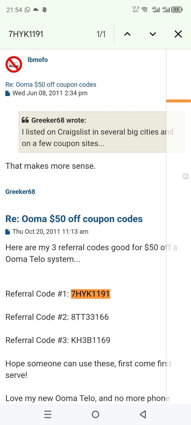 Ooma checkout page showing Ooma coupon code box | Screenshot taken by SimplyCodes community member on Sep 7, 2025