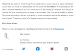 O&O Software coupon verification screenshot