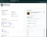 Opal Auctions coupon verification screenshot