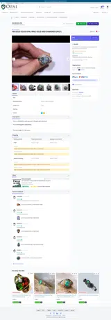 Opal Auctions coupon verification screenshot