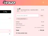 WELCOMEOPAWZ5 coupon verification screenshot