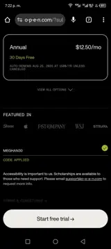 Meghan30 coupon verification screenshot