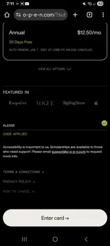 Alex55 coupon verification screenshot