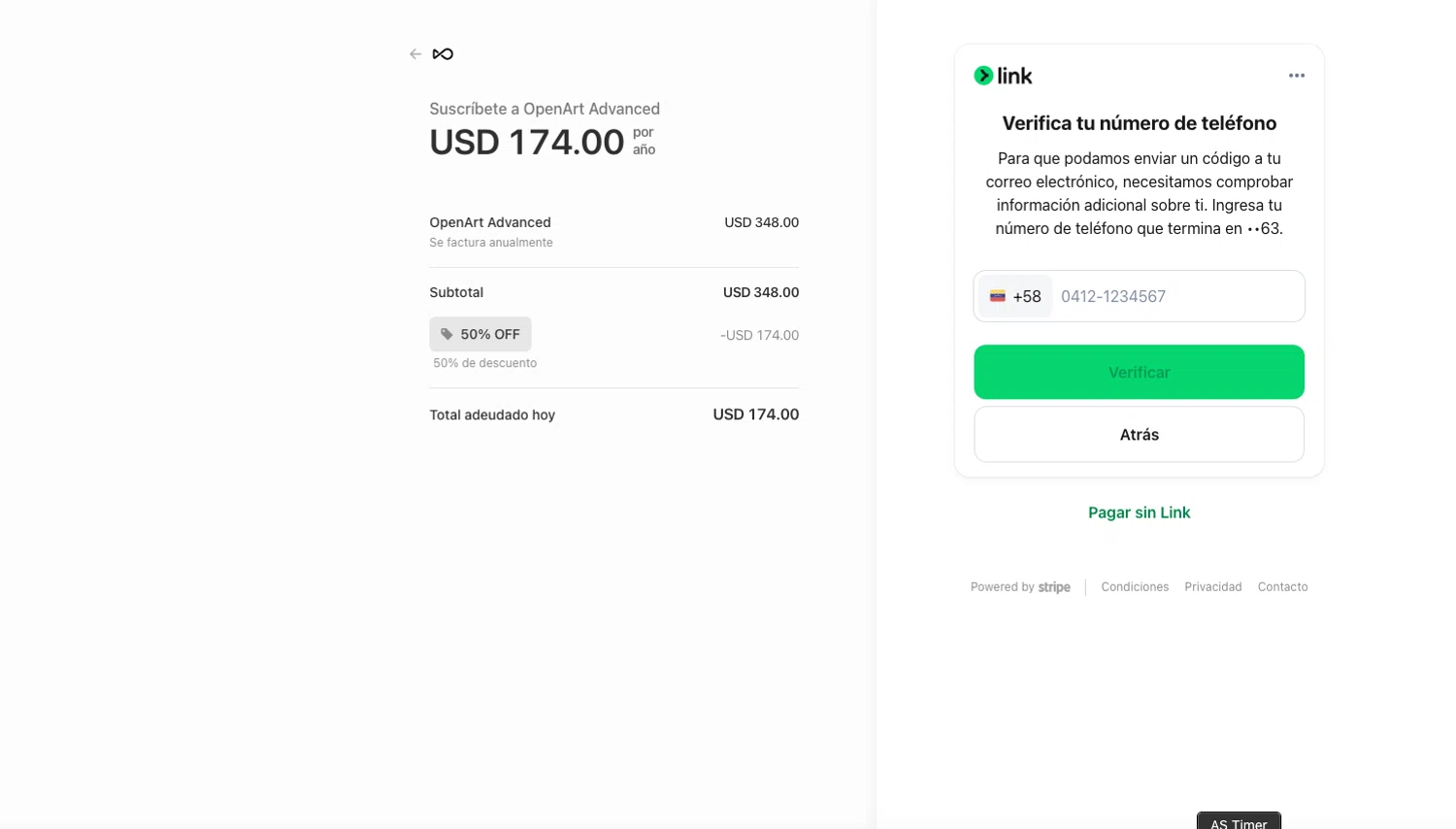 OpenArt promo code screenshot showing code ALL15 applied at OpenArt checkout page. Uploaded by SimplyCodes community member ELOIN777 on Oct 11, 2025