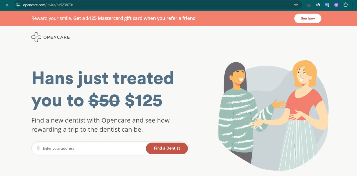 Opencare promo code screenshot showing code hz523870 applied at Opencare checkout page. Uploaded by SimplyCodes community member Lioniel on Jan 24, 2025