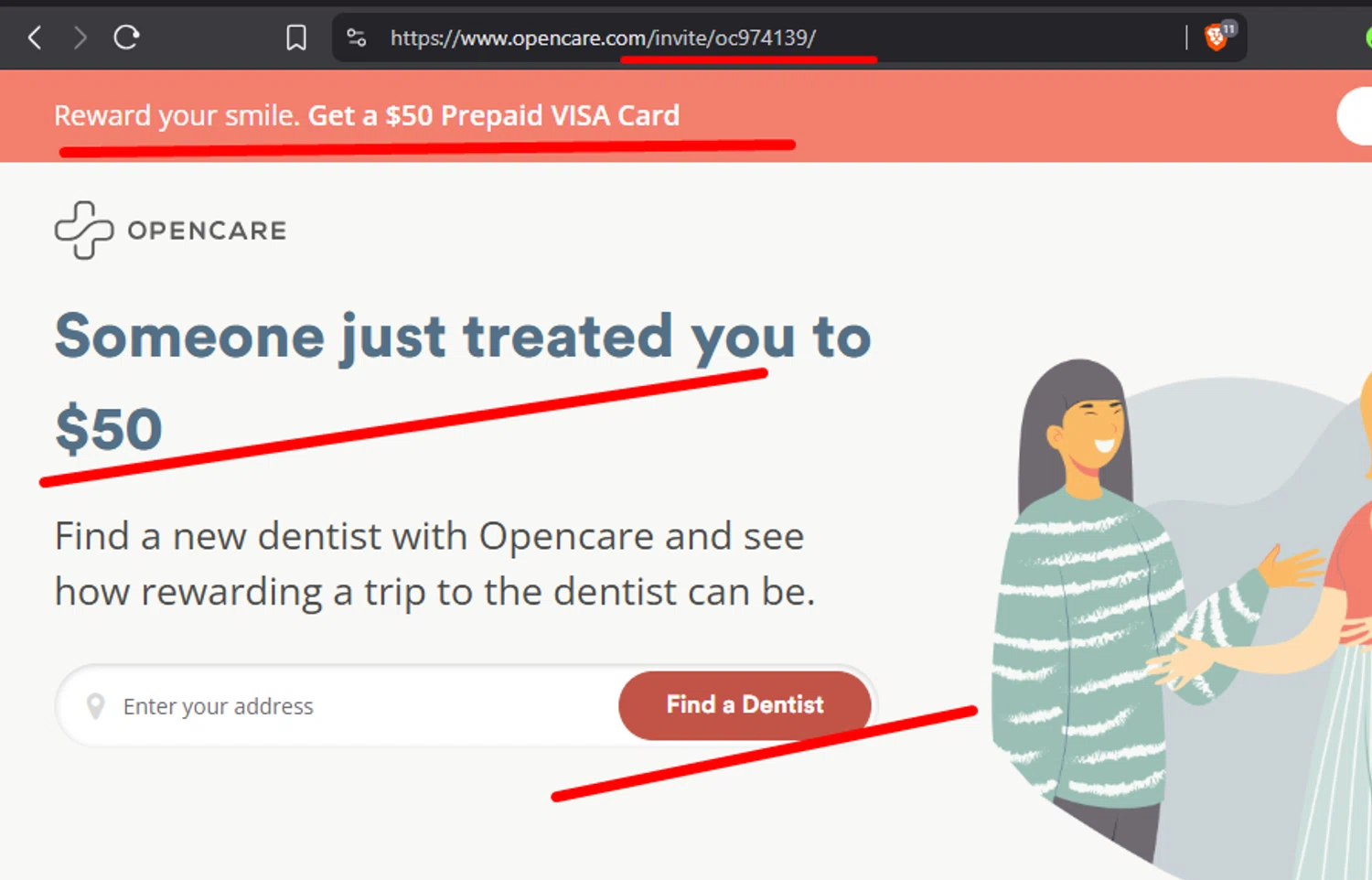 Opencare promo code screenshot showing code oc974139 applied at Opencare checkout page. Uploaded by SimplyCodes community member carmennoviko on Oct 7, 2025