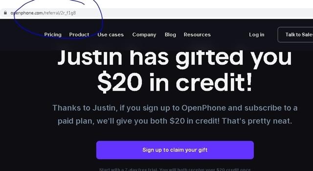 OpenPhone checkout page showing OpenPhone coupon code box | Screenshot taken by SimplyCodes community member on Nov 25, 2022