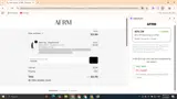 AWIN coupon verification screenshot