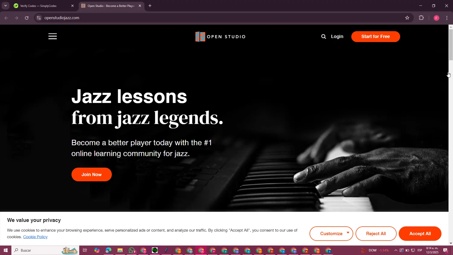 Open Studio discount code screenshot showing code SAVE30 applied at Open Studio checkout page. Uploaded by SimplyCodes community member Burbuja on Mar 12, 2025