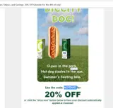 O.penVAPE coupon verification screenshot