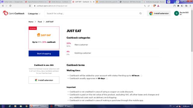 Opera checkout page showing Opera promo code box | Screenshot taken by SimplyCodes community member on Dec 17, 2023