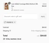 Ophelia coupon verification screenshot