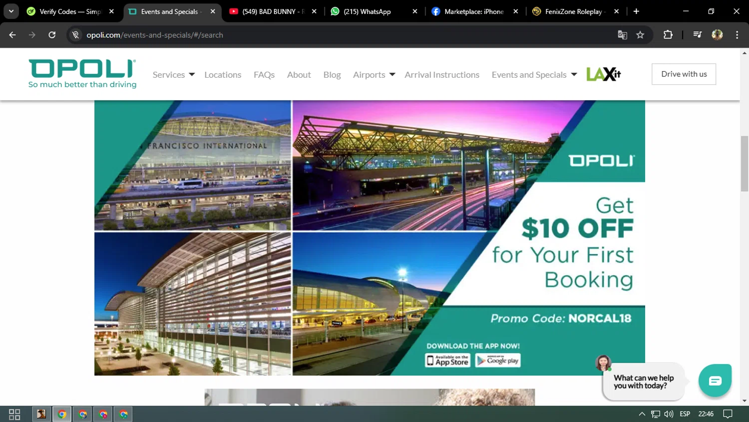 Opoli promo code screenshot showing code NORCAL18 applied at Opoli checkout page. Uploaded by SimplyCodes community member ELVERDEDESAMP on Mar 10, 2025