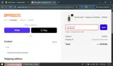 PRE-BF2025 coupon verification screenshot