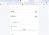 WELCOME15 coupon verification screenshot