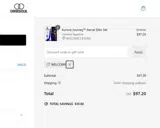 WELCOME coupon verification screenshot
