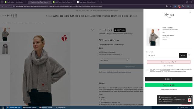 Orchard Mile checkout page showing Orchard Mile promo code box | Screenshot taken by SimplyCodes community member on Feb 11, 2025