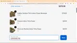 Oregon Hemp Flower coupon verification screenshot