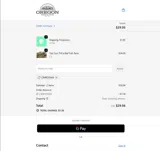 Oregon Hemp Flower coupon verification screenshot