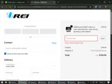 Orei Electronics coupon verification screenshot