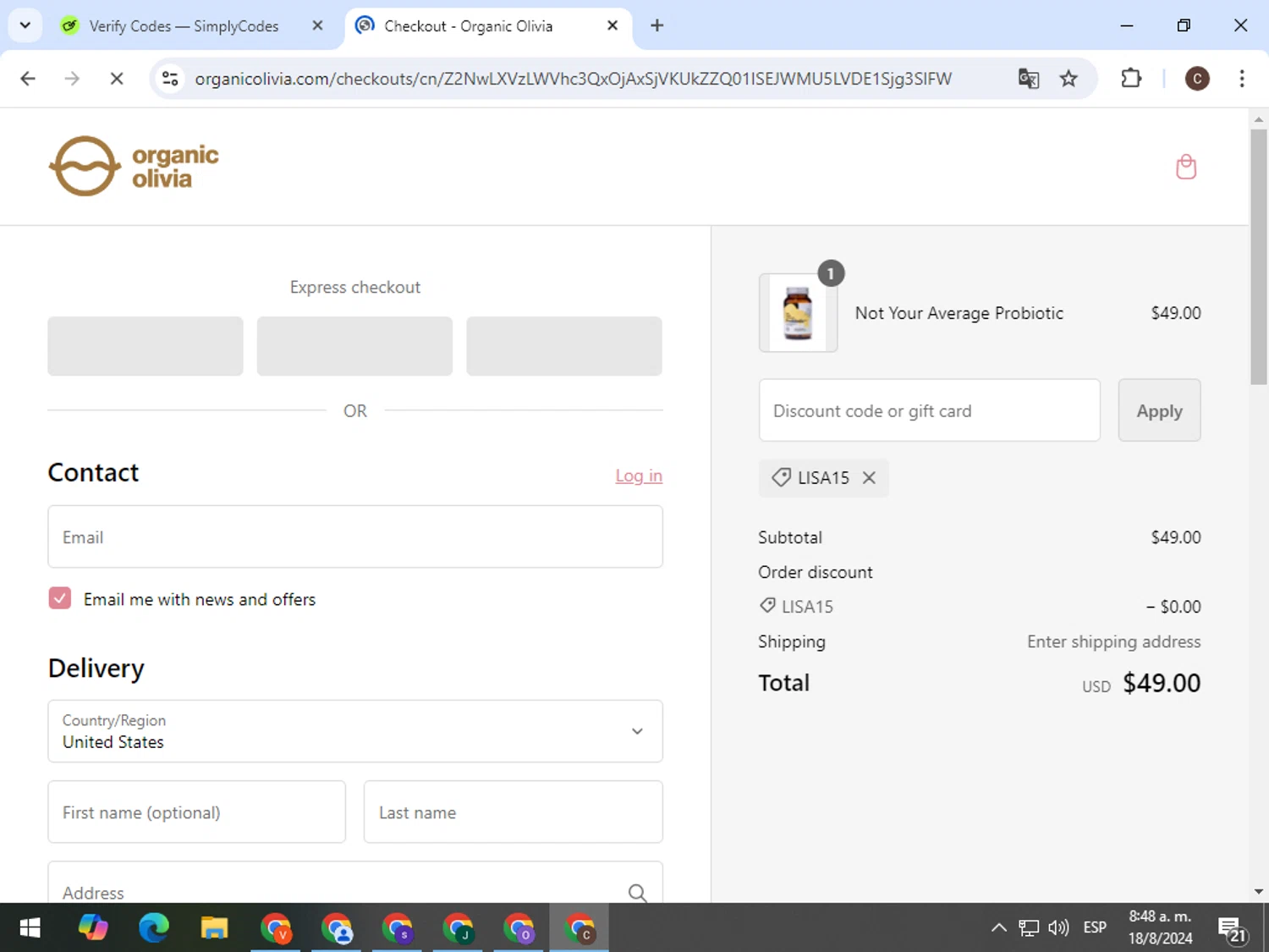 Organic Olivia Discount Codes 20 Off September 2024