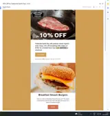 EARTH25 coupon verification screenshot