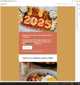 NEWYEAR25 coupon verification screenshot