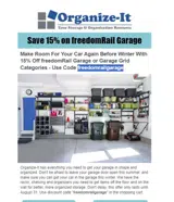 freedomrailgarage coupon verification screenshot