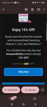 Fall15 coupon verification screenshot