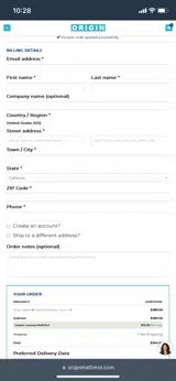 TRACYNYC25OFF2024 coupon verification screenshot