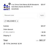 Ormus Yoga coupon verification screenshot