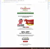 FLASH50 coupon verification screenshot